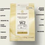 CALLEBAUT FINEST BELGIAN WHITE CHOCOLATE CALLETS 28%